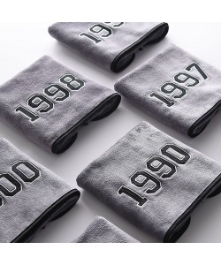 Superfine Fiber Years Bath Towel Grey (Ready Stock)