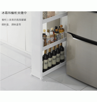 Kitchen Bathroom Pinch Storage Rack 厨房卫生间置物架